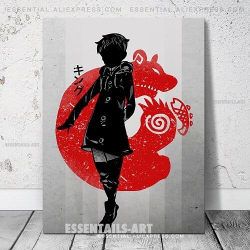 King Grizzlys Sin of Sloth Nanatsu No Taizai Poster Canvas Wall Art Painting Decor Pictures Bedroom Study Decoration Prints