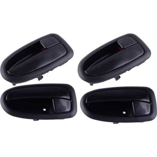 82610-17010 4Pcs Car Black Interior Door Handle Catch Fit for Hyundai Matrix Lavita 2001-2006 2007 2008 2009 2010 82620-17010