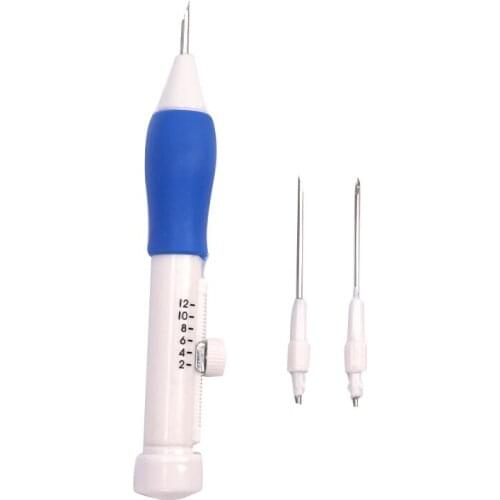 Handicraft Embroidery Pen Magic Embroidery Pen Diy Handicraft Magic Embroidery Interchangeable Sewing Tool