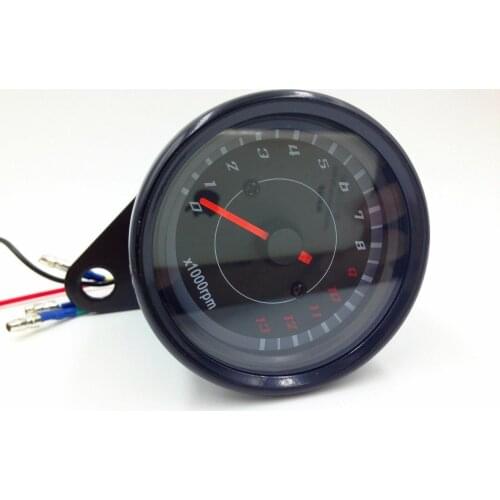 Motorcycle EFI Tachometer Tach Gauge For Universal Harley Honda Suzuki Yamaha CB