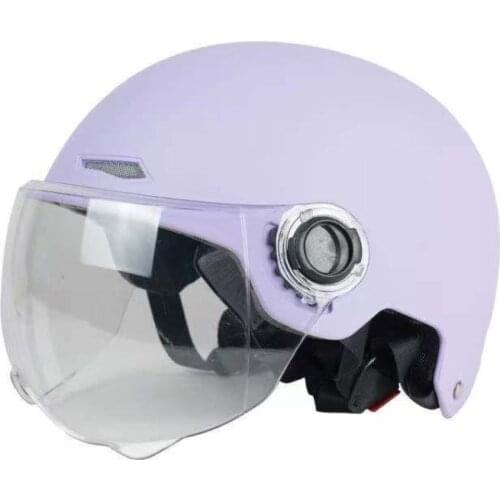 Electric Car Helmet ADL-388 ABS Material Summer Half Helmet Battery Car Helmet Female Retro Helmet