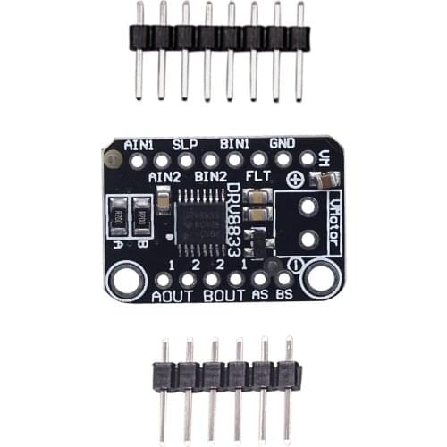 1PCS/LOT DRV8833 2 Channel DC Stepping Motor Driver Module H-Bridge Driving Board 2.7-10.8V