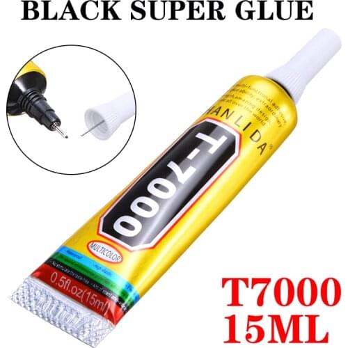 15ml T7000 Glue Multipurpose Adhesives Super Glue T-7000 Black Liquid Glues For DIY Speaker Parts Phone Case Metal Fabric
