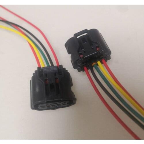 2/4/10pcs/lot 5 Pin/Way Female Connector Meter Air Flow Plug Socket With Wire Pigtail For Toyota Camry Isuzu and Chev 6189-1046