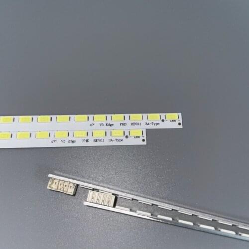 4pcs LED Strips 3660L-0349A 3660L-0348A 47" V5 EDGE FHD REV 0.1 47LE5300 47LX6500 47LE5400 LC470EUN