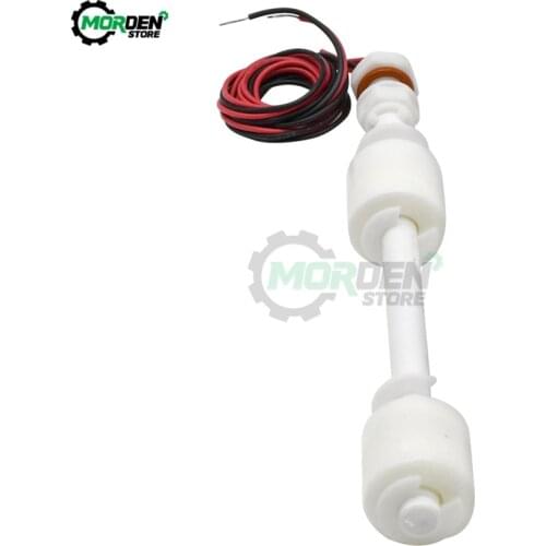 150mm PP Liquid Water Level Sensor Anti-Corrosion Float Sensor Switch Normally Closed Double Ball for Aquarium Tank Pools