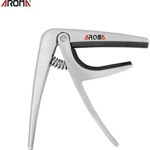 Aroma ukulele ukelele uku capo metal alloy made with exquisit finish silicone cushion Dimension: 60*69*7mm Metal Capo Trigger