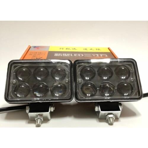 2pcs 2x18w Car led spot light 12v-80v Autos day driving headlight 4wd offroad truck fog lamp 24v 48v 60v 64v ATV led work light