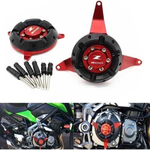 Suitable for Kawasaki Z900 Motorcycle Modified Engine Anti-Fall Block Protective Cover Hood