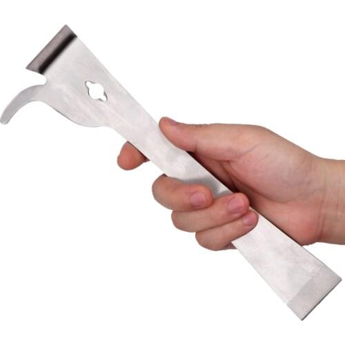 Stainless Steel Bee Hive Honey Knife Thumb Type Bee Honey Scraper Bee Hive Scraper Beekeeping Bee tools