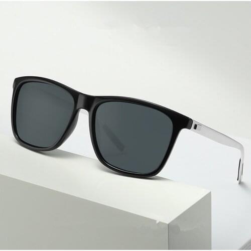 ZXWLYXGX Brand Design 2020 Fashion Square Sunglasses men fishing Driving Sun Glasses Male UV400 Protection Shades oculos de sol