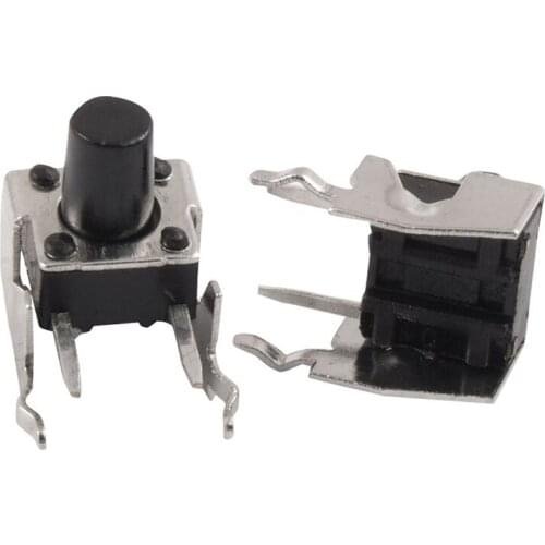 20 Pcs Momentary Right Angle Tactile Tact Push Button Switch 6 x 6mm x 8mm