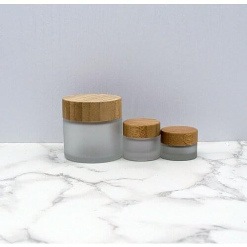 20pcs 5g 10g 20g Glass Cosmetic Containers Empty Sample Jars with Leakproof Lids