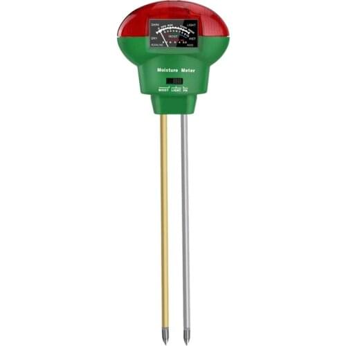 3-In-1 Soil Tester Plants Soil Tester Soil Moisture Meter Soil PH Meter Luminous Intensity Meter Soil Meter for Garden