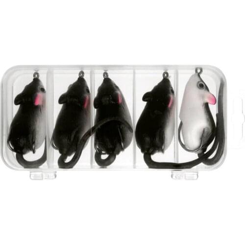 Hot Sale Fishing Accessories Soft mouse Lure Lure Set Head Jig Hooks Fishing Baits Set Tackle Iscas artificiais Pesca 6