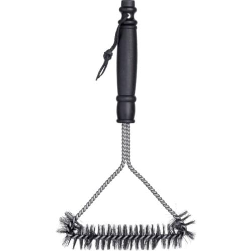 Non-stick Barbecue Grill BBQ Brush Stainless Steel Wire Bristles Cleaning Brushes With Handle Durable Cooking BBQ Tools