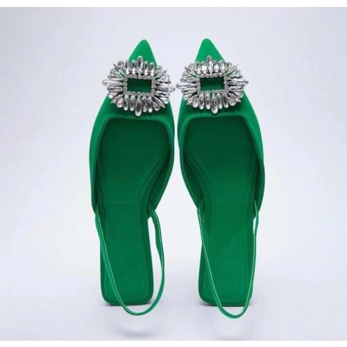 Low Sandals Woman Leather Low-heeled PU Silk Fabric Basic PVC Hoof Heels Low Sandals Woman Leather Low-heeled PU Fabric Hoof Hee