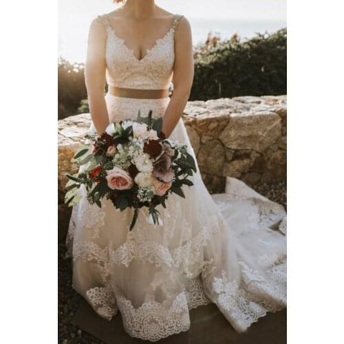 CCSNOWYING Wedding Dresses With A Train