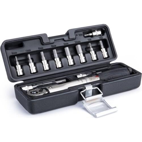 Bicycle Repair Tools 1/4 Inch Drive Click Torque Wrench Set Home Bicycle Maintenance Kit for Road & MTB Bike Tools Set
