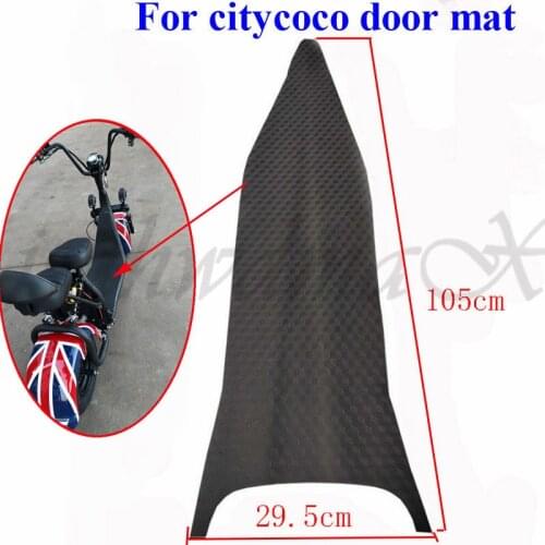 Citycoco Pedal Leather Non-slip Rubber Leather Anti-skid Practical Foot Pad for CitycocoX7 X9Electric Scooters Pedal Accessories
