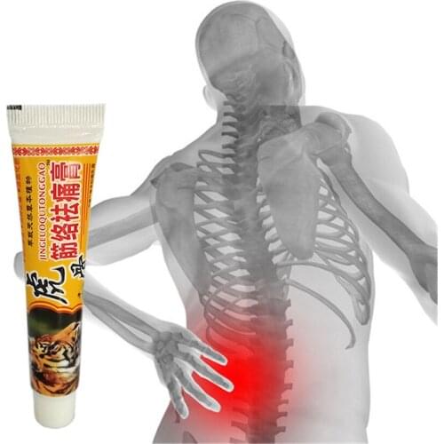 Herbs Stop pain Creams Muscular Pain Stiff Shoulders Neck joints knee Pain Relieving Ointment Analgesic Plasters Balm 1Pcs