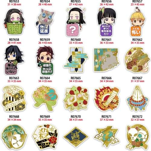 New sales 30 Pcs resins Japanese Cartoon planar resin cabochon DIY materials