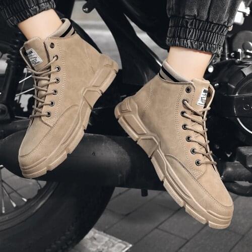 2021 Autumn New Men Shoes Outdoor Moto Boots High Top Martin Boots Ankle Boots Socks Boots Original Design Casual Sports Boots
