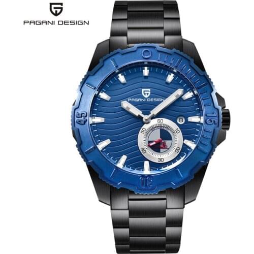 PAGANI DESIGN PD-1636 Marke Männer Mechanische Uhren Casual Mode Automatische Edelstahl Handgelenk