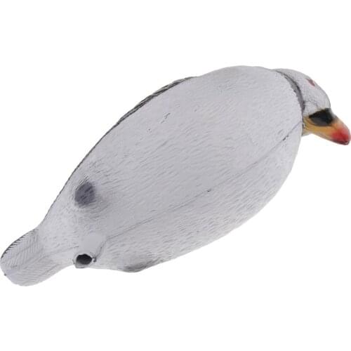 Plastic Puffin Birds Statue Garden Sculpture Indoor Outdoor Landscape Decor