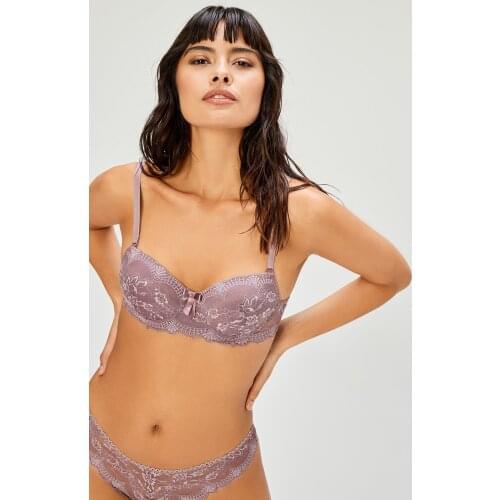 Sütyen külot takımıdetekli İkili takım vizon 1017