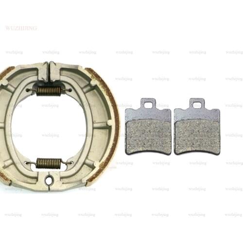 Brake Pad Shoe fit for SUZUKI 50 AP (95-02) AP50 W WW WRW (97-04) AY 50 AY50 Katana (00-04) Front Rear