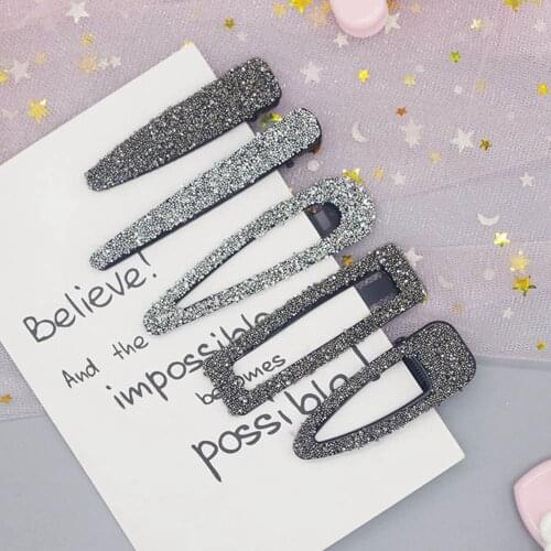 New Fashion Women Pearl Hair Clip Snap Hair Barrette Stick Hairpin Hair Styling Accessories For Women Girls Dropshipping