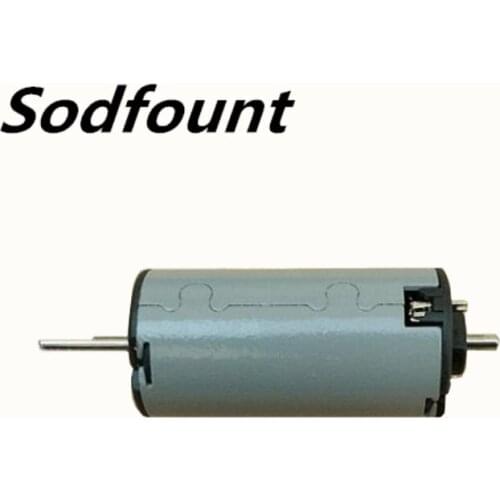 1pcs Compensated carbon brush DC12V 10000 rpm Small volume Large torque Electric curtain DC motor