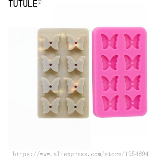 Shiny High quality Small butterfly silicone mold, for Resin Jewelry Silicon Molds,Craft Casting Resin Polymer Clay Mould
