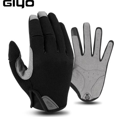 GIYO Winter Sport Cycling Gloves Fishing Gym Bike Gloves MTB Full Finger Cycling Gloves For Bicycle Male Women guantes ciclismo