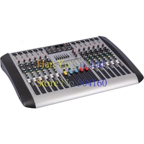HX1202 New Professional Audio DJ Mixer 12 Channels Mixing Console Mezcladora De DJ