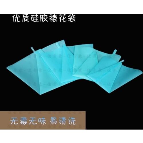 Kitchen Bakeware Cake Tools Silicone Icing Piping Cream Pastry Butter Squeezing Bag Nozzle Baking Decorating Tools