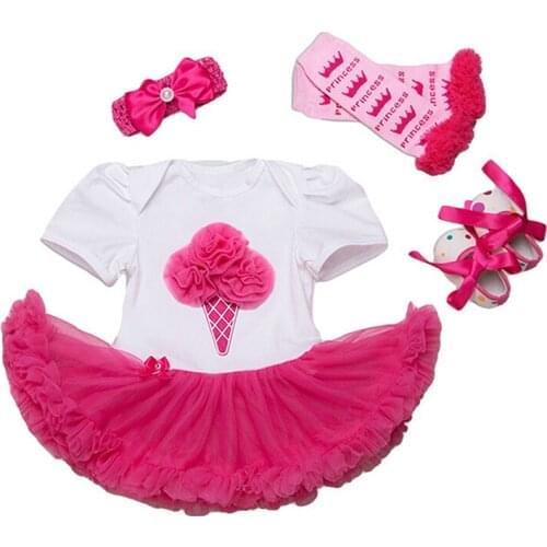 Baby Girl Outfit Suit Skirt 2020 Fashion Summer Kids Infant Clothing for Girls Baby Birthday Party Girls Toddler Baptism Dresses