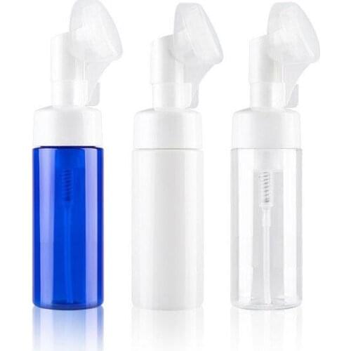 150ML 150G Foaming Plastic Pump Bottle Soap Foam Dispenser Refillable Portable Empty Foaming Hand Soap Suds Dispenser Bottle