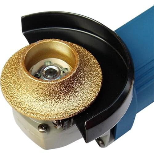 French side grinding head angle grinder grinding disc diamond polished stone stone round knife knife cloud marble