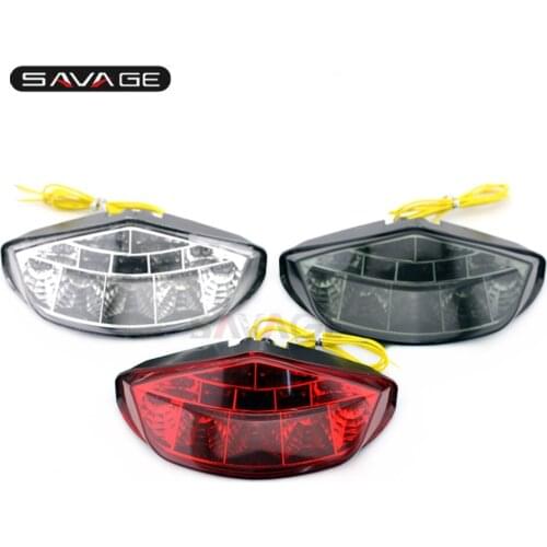 LED Tail Light Turn Signal For DUCATI Monster 659 696 795 796 1100/S/EVO Motorcycle Accessories Integrated Brake Blinker Lamp