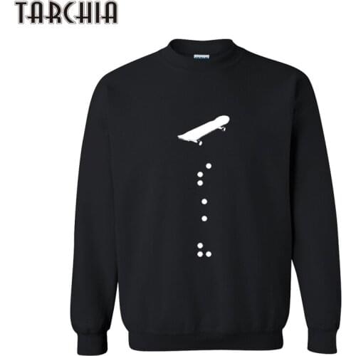 TARCHIA 2021 New Arrival Mens Printed Hoodies Sweatshirts O-neck Mens Sweatshirts Long Sleeve Mens Tee Mens Tops Plus Size