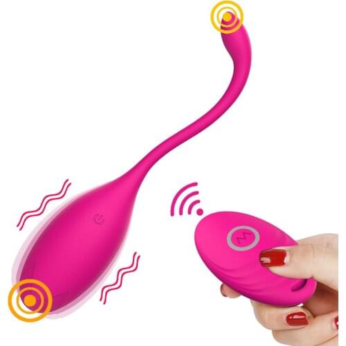 G-spot Vibrator Ben Wa Ball Kegel Exercise Vaginal Ball 10Speed Vibrating Eggs Remote Control Bullet Vibrators Sex Toy for Women