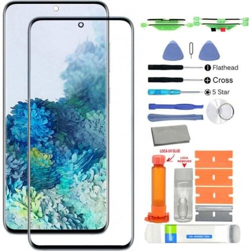 Replacement Front Glass Screen UV Glue Kit for Samsung Galaxy S20 Plus Ultra