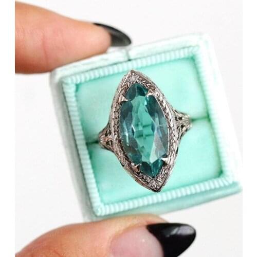 Sterling Silver 925 Diamond Rings for Women Silver Jewelry Wedding Rings Filled Womens Couple Love Wedding Diamond Necklaces