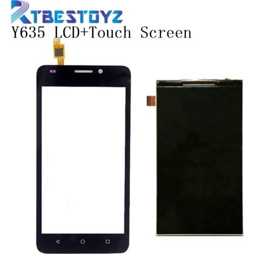 RTBESTOYZ 5.0'' Replacement Part For Huawei Ascend Y635 LCD Display Screen and Touch Screen Digitizer Sensor