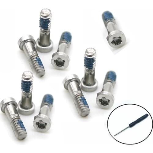 10pcs Torx 5 Point Star screw Pentacle Dock Bottom Connector Screw + Screwdriver for iPhone 6 6 plus Useful Wholesale Accessorie