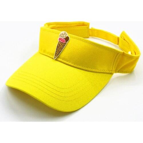 2020 new style ice cream embroidery Visors Baseball Cap Adjustable Snapback cap for men and women