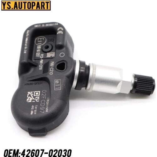 42607-02031 TPMS Sensor For Toyota Hilux Hiace RAV4 IV 2009-2029 433MHZ Tire Pressure Monitoring System 42607-02030 PMV-C210