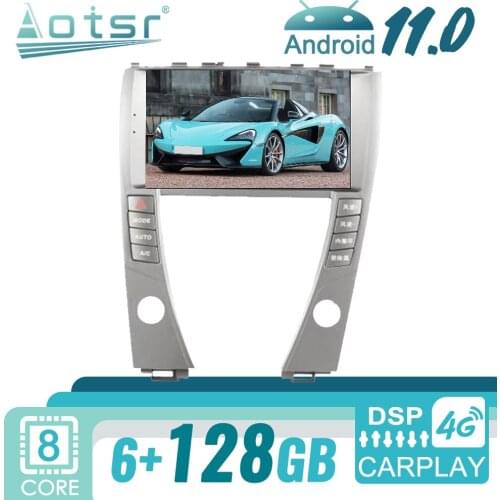 Android 11 For Lexus ES 2006 - 2012 Car Radio GPS Navigation Multimedia Video Player Stereo Auto Audio Head Unit CD Player